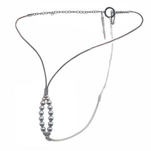 Clip masajeador <span class=keywords><strong>labial</strong></span> femenino con cuentas de acero inoxidable, juguetes para adultos, juguetes para orgasmo, pinzas para labios - Product Image 3