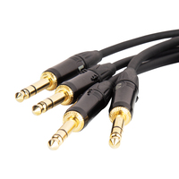 Adaptateur audio Yinyu SNA117 en aluminium RJ45 vers 4 prises TRS pour mélangeurs de scène et équipement de studio