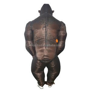 Yetişkin şişme tam vücut Gorilla maymun kostüm yaramaz komik cadılar bayramı partisi için Suit - Product Image 6