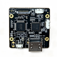 Innovadora Placa Codificadora de Cámara de Red con Interfaz LVDS a HD, Unidad de Procesamiento de Cámara de Observación 1080P 60fps H265 Audio MicroSD