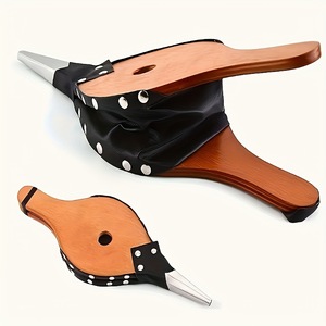 เครื่องมือจุดไฟบาร์บีคิว ที่เป่าลมแบบมีหัวฉีด สำหรับเตาบาร์บีคิว ปล่องไฟ และเตาผิง พร้อมด้ามจับไม้ สำหรับตั้งแคมป์กลางแจ้ง - Product Image 3