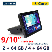 Radio para Auto Universal N3E de Fábrica, 64GB, 8 Núcleos, Android Auto, Carplay, Pantalla IPS de 9/10 Pulgadas, Navegación