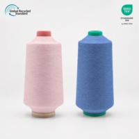 Fil de nylon 70D 24F 100% polyamide, fil teint en filament haute résistance pour la production de tissus tricotés et tissés