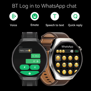 Montre connectée <span class=keywords><strong>M9</strong></span> <span class=keywords><strong>Pro</strong></span> 2025, écran AMOLED 1,75 pouces, IA, GPS, caméra 3-7MP, étanche IP68, NFC, boussole, réponse aux appels, suivi du sommeil, calendrier - Product Image 5