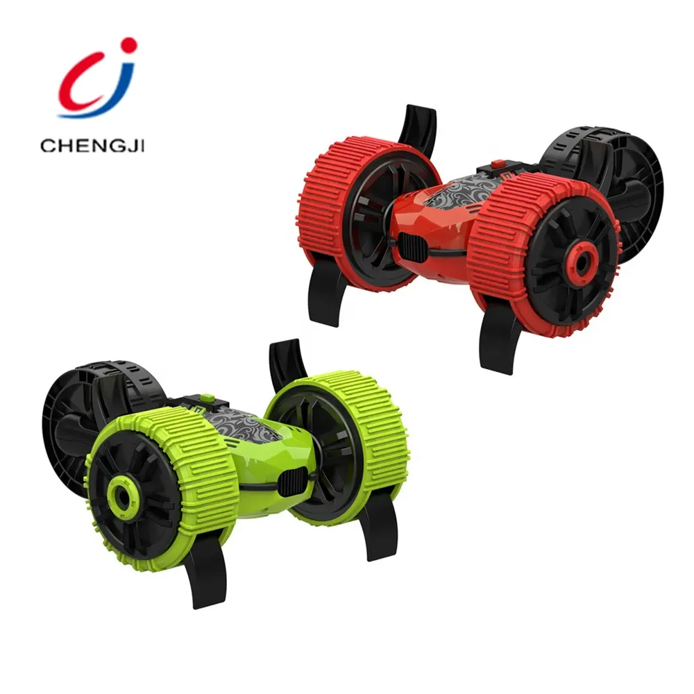 Three wheels land and water remote control 360 stunt car toys rc car amphibious stunt vehicle toy amphibious rc stunt car