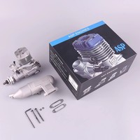 Moteur à méthanol ASP à trois pales S46A S46AII, classe 46, deux temps, pour avion RC à aile fixe, modèle métallique, fonctionnement stable, forte puissance