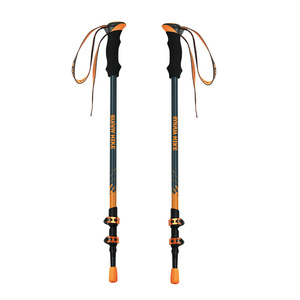 Bâtons de randonnée Sunnyhike 135 cm en alliage d'aluminium réglables pour la marche et la randonnée - Product Image 1
