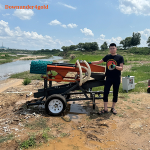 Oem/ODM 5 tấn mỗi giờ xách tay vàng máy giặt cho placer vàng thiết bị khai thác mỏ tùy chỉnh trọng lực tách nhà máy - Product Image 1