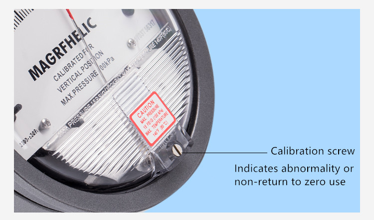 Micro pressure manometer differential air pressure gauge