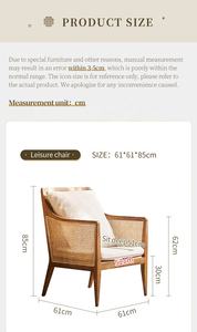 Poltrona di Lusso Fatta a Mano in Legno Massello e Canna d'India Stile Metà Secolo Moderno e Vintage Francese per Majlis Hotel e Appartamenti - Product Image 6