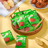 Irisan Apel Kering Alami, Keripik Apel Kering Tanpa Gula, Camilan Buah Renyah Tanpa Pemanis untuk Anak-Anak & Dewasa