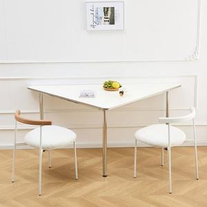 Modern High Quality <b>Wooden</b> Eco-Friendly <b>Extendable</b> Triangle <b>Dining</b> <b>Table</b> for <b>Dining</b> Room Home Furniture - Product Image 1