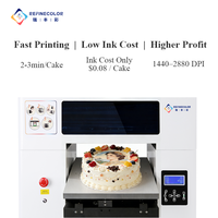 Printer Refinecolor Uv Dtf A3 Printer Uv Dtf Flatbed untuk Transfer Stiker Label Casing Ponsel Pencetakan Usaha Kecil