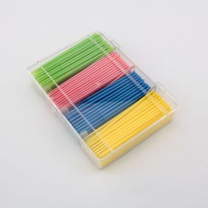 Lk 205 Square <b>Box</b> Application Sticks Plastic Eyelash Extension Cleaning <b>Tools</b> Disposable Color Sorted For Beauty Use - Product Image 2