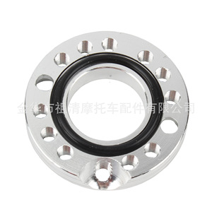 Ajusteur de collecteur d'admission en aluminium Zuqing CA125 rouge pour interface de carburateur de moto tout-terrain - Product Image 3