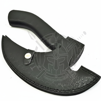 Hache Tomahawk professionnelle de qualité industrielle en acier inoxydable à double lame, manche en bois de frêne, motif personnalisé, pour le camping en plein air, fabriquée à la main
