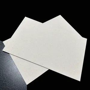Harte steife Spanplatten Papier blätter 2mm graue Buch binde platte