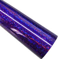 Vinilo Holográfico de Colores Populares para Manualidades, Vinilo Holográfico con Degradado Arcoíris, Vinilo Autoadhesivo