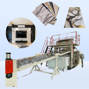 Máquina automática de fabricación de láminas de mármol de PVC para placas de paneles de pared EVA EPE EPS PE Extrusión - Product Image 1