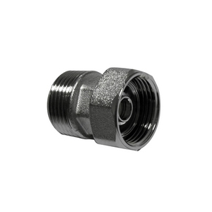 Connettore per valvole a tubo singolo con filettatura sinistra da 1 pollice, componente per sistema HVAC - Product Image 1