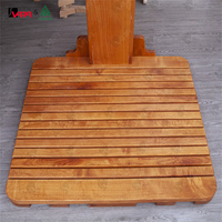 Vappasauna Fabricant Vente à chaud Colonne de douche extérieure en bois de qualité supérieure (huile de paraffine) Assemblage facile