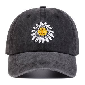 Casquette de baseball non structurée personnalisable à 6 panneaux avec visière incurvée, en coton lavé, à fermeture snapback, motif à carreaux brodé, style business - Product Image 4