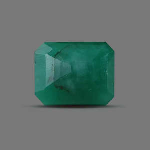 Pierre précieuse verte naturelle émeraude de 7,22 carats, certifiée Panna, qualité export, haute qualité, pour bague, pendentif, bijoux. - Product Image 3