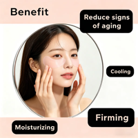 Patchs Hydrogel Rafraîchissants pour les Yeux à la Caféine, Niacinamide, Rétinol et ADN de Saumon – Masque Contour des Yeux Hydratant PDRN