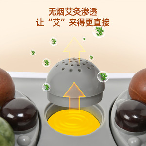 Masseur abdominal Bianstone rechargeable, sans fumée, moxibustion électrique multifonctionnelle pour usage domestique - Product Image 1