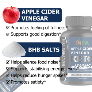 คีโตคุณภาพสูงพร้อมน้ำส้มสายชูหมักจากแอปเปิ้ล ช่วยดีท็อกซ์ บำรุงร่างกาย ช่วยย่อยอาหารได้ดี แคปซูลที่ดีที่สุดทั้งภายในและภายนอก - Product Image 6