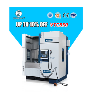 Machine à tourner CNC automatique, machine à tourner verticale CNC VTC850, mini-machine à tourner CNC - Product Image 1