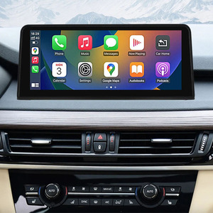 Écran tactile multimédia sans fil CarPlay de 10,25 pouces pour BMW X5 F15/X6 F16, montage sur tableau de bord, caméra de recul, amplificateur NBT <span class=keywords><strong>Android</strong></span> - Product Image 1