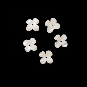 6mm intagliato <span class=keywords><strong>madreperla</strong></span> naturale bianco mare conchiglia orecchino di fiori per <span class=keywords><strong>orecchini</strong></span> accessori per capelli accessori per la produzione di gioielli - Product Image 6