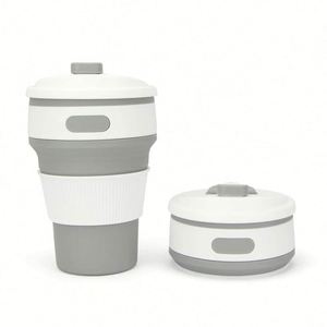 Taza de Café para Beber Directamente con Asa de Silicona para Adultos - Product Image 2
