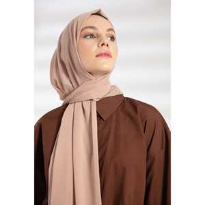 Pañuelo de gasa ligero para mujer, color liso, largo, con protección solar, 50g - Product Image 3