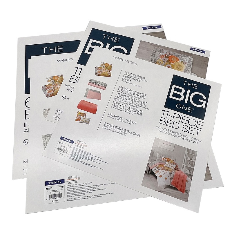 Пользовательский продукт, руководство пользователя, каталог, белая картонная двухсторонняя пленка с покрытием, руководство по печати