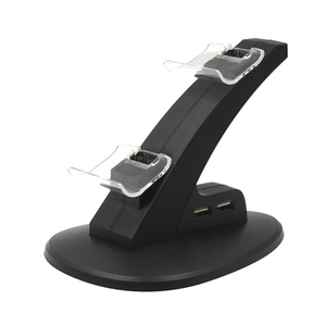 Estação de carregamento com suporte para carregador duplo <span class=keywords><strong>PS4</strong></span>/Slim/Pro, controlador de carregador, estação de acoplamento de carregamento - Product Image 2