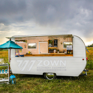 Urban Street Legal Food <b>Trailer</b> Mobile Fast Food Vending Cart With Safety Design - Product Image 4