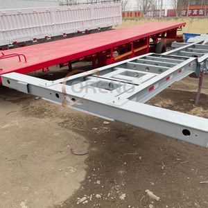 Heavy Duty 2/3/4/6 Essieu Arrière Dumper Camion Semi-<span class=keywords><strong>Remorque</strong></span> 40-120 Tonnes Capacité 35/40/45 Cbm U-Type Hydraulique Ascenseur Acier Nouveau - Product Image 6