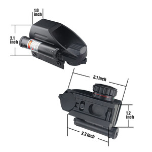Mira Holográfica Ajustable HD103B con Punto Rojo, Resistente al Agua, de Aluminio, con Base de Montaje de 20 mm - Product Image 2