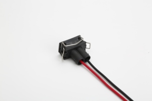 Conectores de adaptadores de 2 pines de aplicación directa CHSKY, enchufe de ventilador electrónico automotriz, Material plástico - Product Image 5
