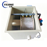 Système de filtration pour bassin à poissons, type tambour vertical pour l'élevage de crabes et de poissons Koi