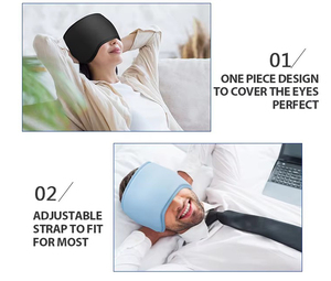 Gorro de Hidrogel Reutilizable para Terapia de Frío/Calor, Tecnología de Enfriamiento, Alivio de Dolores de Cabeza y Migrañas, Uso Doméstico - Product Image 3