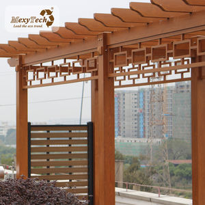 Mexytech חדש עיצוב עץ wpc פרגולה ובמרפסות חיצוני - Product Image 2