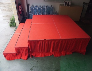 Easy assemble telescopic aluminum stage wedding event portable stage - Product Image 1