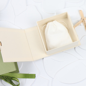 Luxury Designs <b>Book</b> Style Magnetic Jewelry Packaging <b>Box</b> with Ribbon - Product Image 6