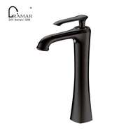 Robinet de lavabo UPC chinois de luxe avec économiseur d'eau magnétique, en bronze, intelligent, en céramique, monotrou, à poser sur le comptoir