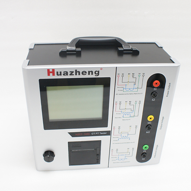 Huazheng Electric HZCT-100C  Power Frequency Current Transformer Polarity Tester Transformer Ct Pt Analyzer