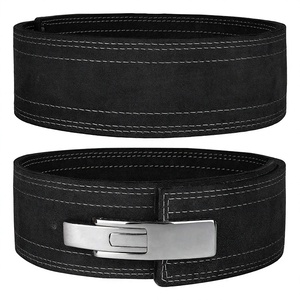 Ceinture de musculation authentique sans cuir pour squats, soulevés de terre - Boucle à levier respirante pour la musculation - Product Image 3
