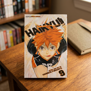 ไฮคิว เล่มที่ 9 โดยฮารุอิจิ ฟุรุดาเตะหนังสือภาษาอังกฤษปกอ่อน หนังสือการ์ตูนแนวแอคชั่นกีฬา - Product Image 1